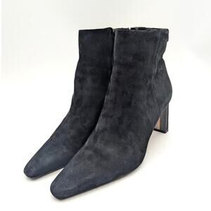 Sam Edelman Saige Ankle Bootie Pointed Toe Women's Black Size US7.5M EU38